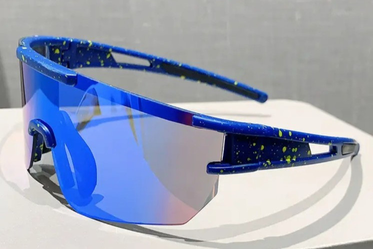 polarized sheilds sunglasses blue