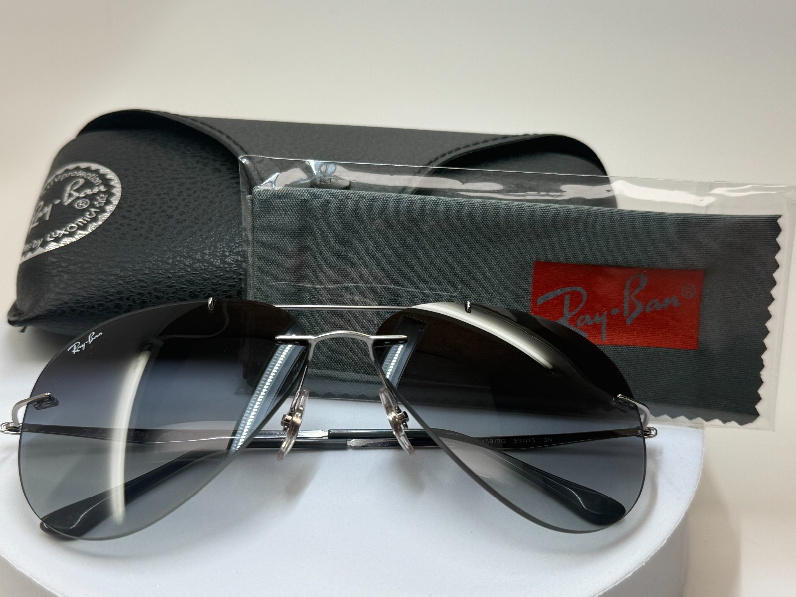Ray-Ban RB8055 color 159/8G Matte Gunmetal, Grey Gradient, size 59 **BRAND NEW**