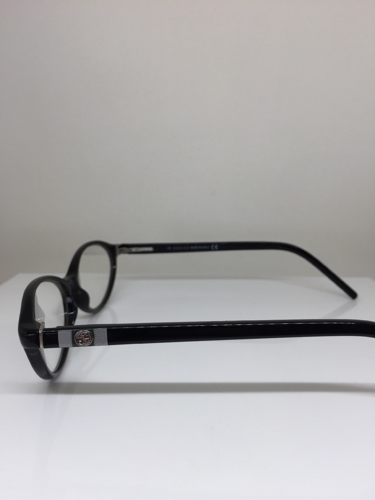 New Vintage GUCCI GG 2596 EYEGLASSES GLASSES GG 2596 C. Z8P Shiny Black 53-15mm
