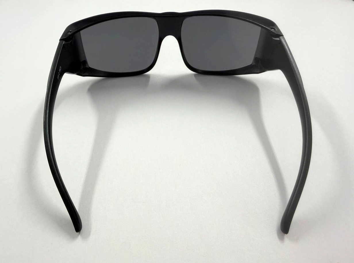 Large Fit Over Most Rx Glasses Sunglasses Polarized Lens Cover All Wrap Around