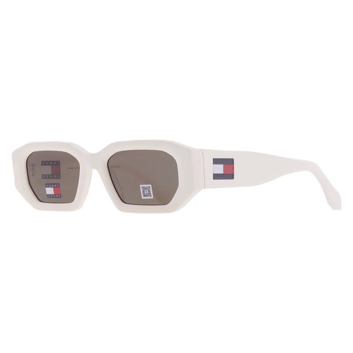 Tommy Hilfiger Grey Geometric Unisex Sunglasses TJ 0099/S 0VK6/IR 53