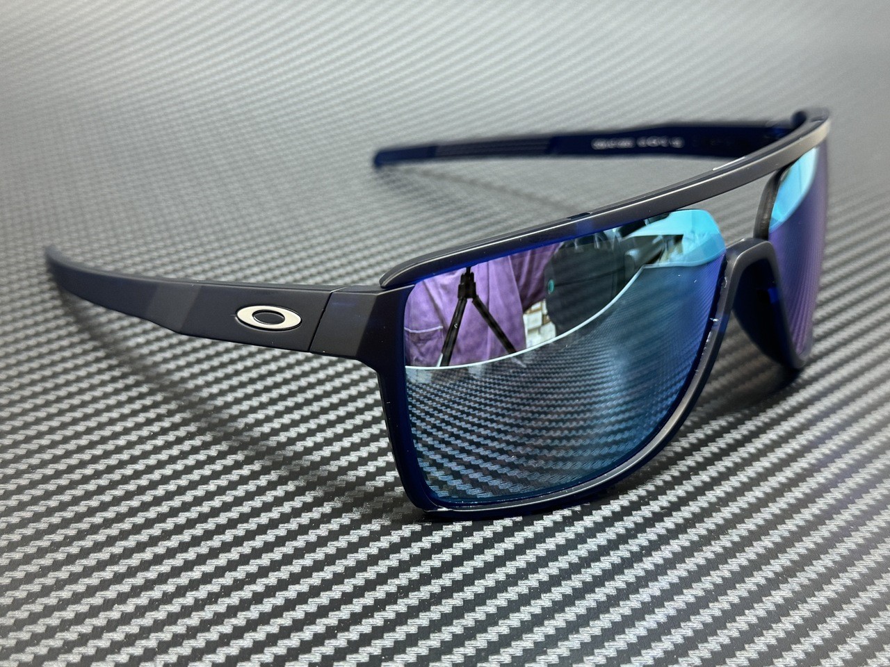 OAKLEY OO9147 06 Matte Blue Prizm Polarized 63 mm Sunglasses