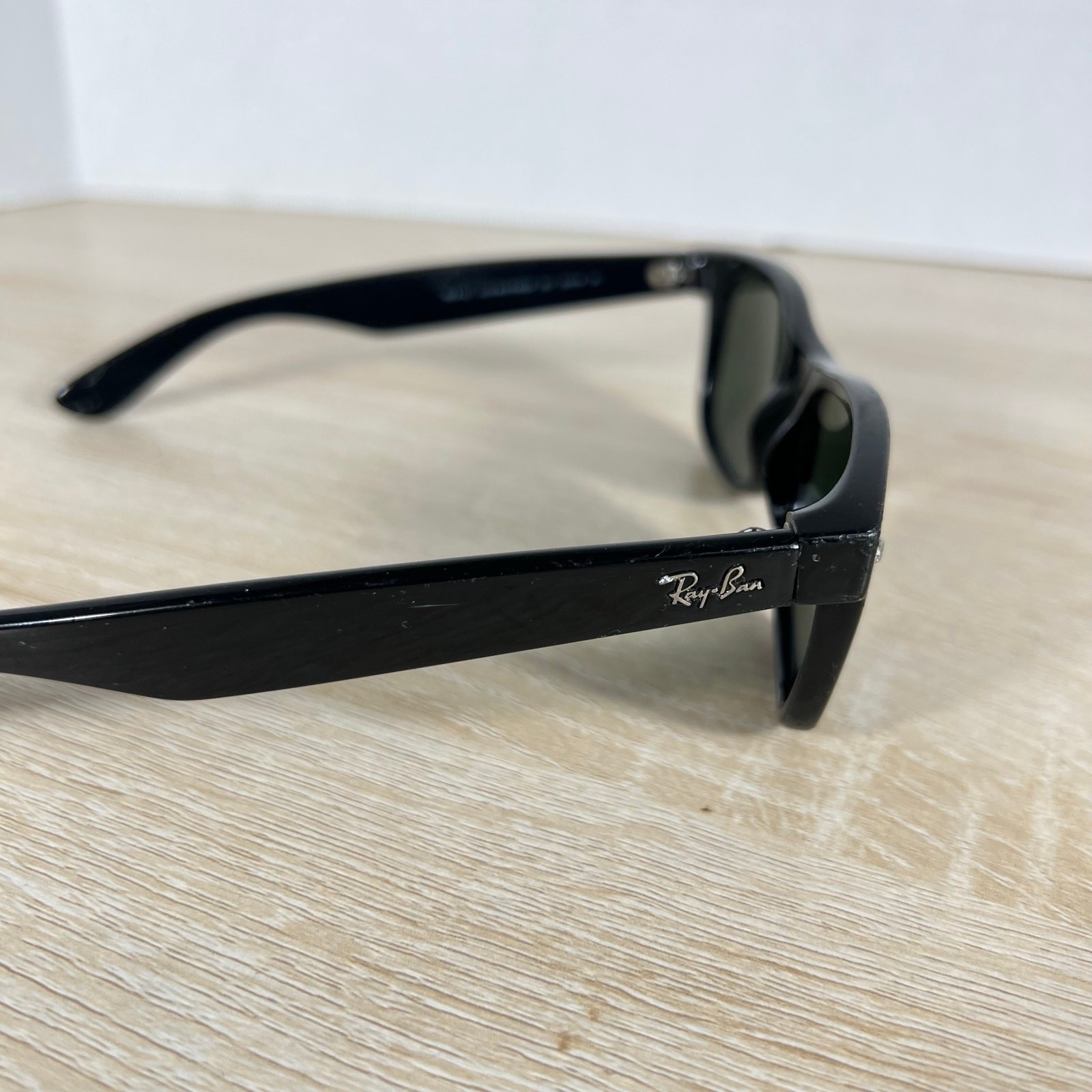 Ray-Ban RB2132 New Wayfarer 901 Sunglasses Black READ DESC 55-18 Italy