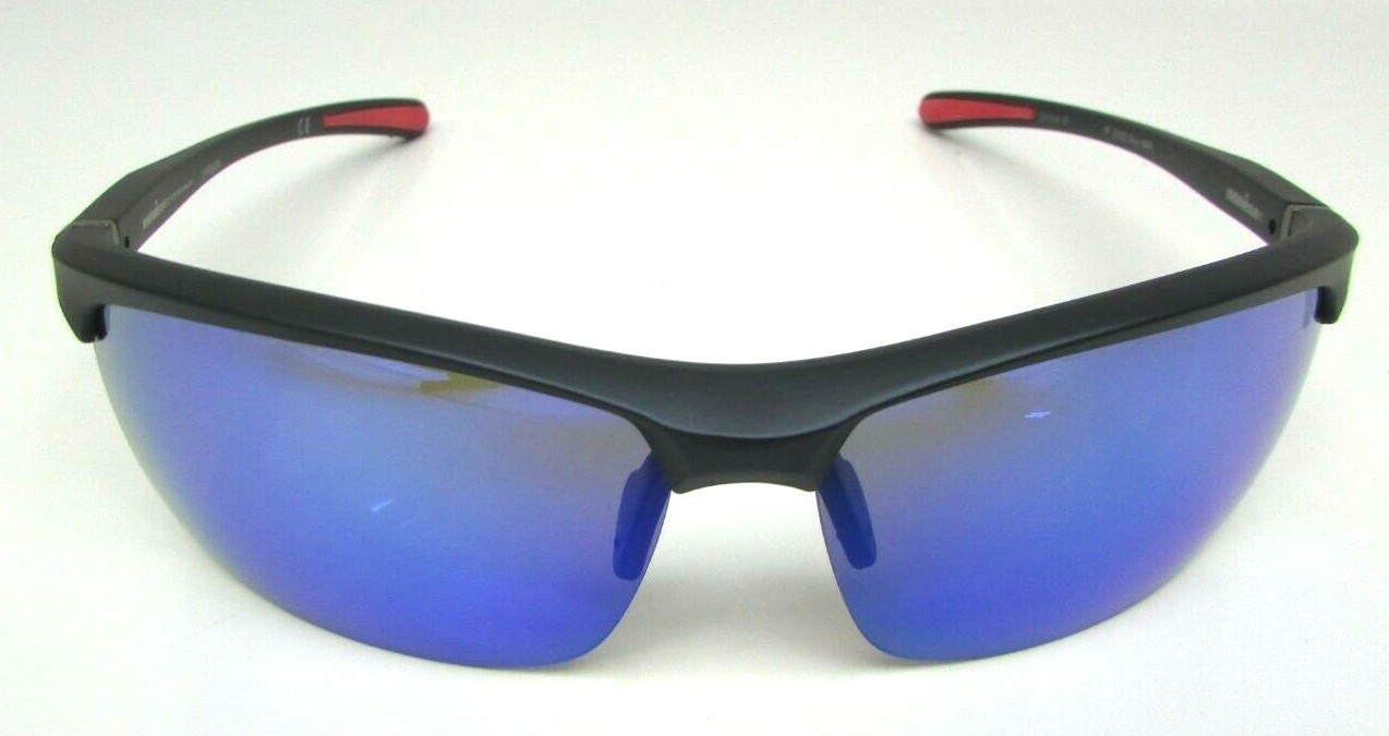 Foster Grant IronMan IF 2102 Navy Mirrored Sunglasses 100% UV See Description