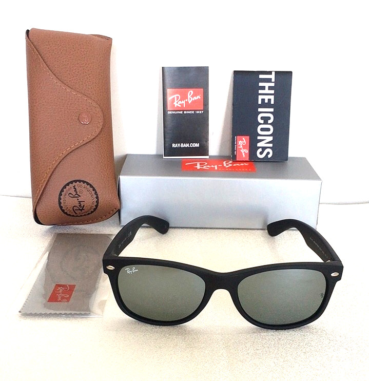 HOT Men Mirror Silver RB2132 RAY-BAN NEW WAYFARER SUNGLASSES GRW-9426