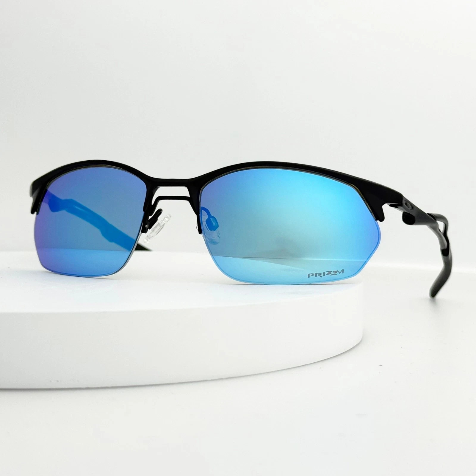 Oakley Wire Tap 2.0 OO4145 Satin Black Prizm Sapphire SunglassesIN BOX