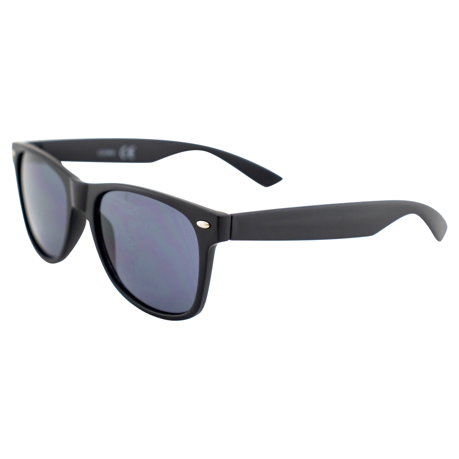 AlterImage Jive Sports Retro Sunglasses for Men or Women Black Frame w/Silver