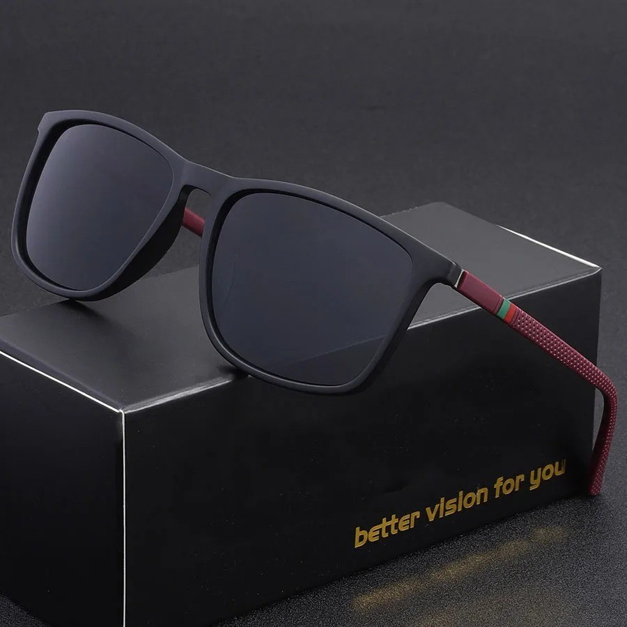 Fashion Square Vintage Sunglasses Men Women Retro Driving Fishing Sun