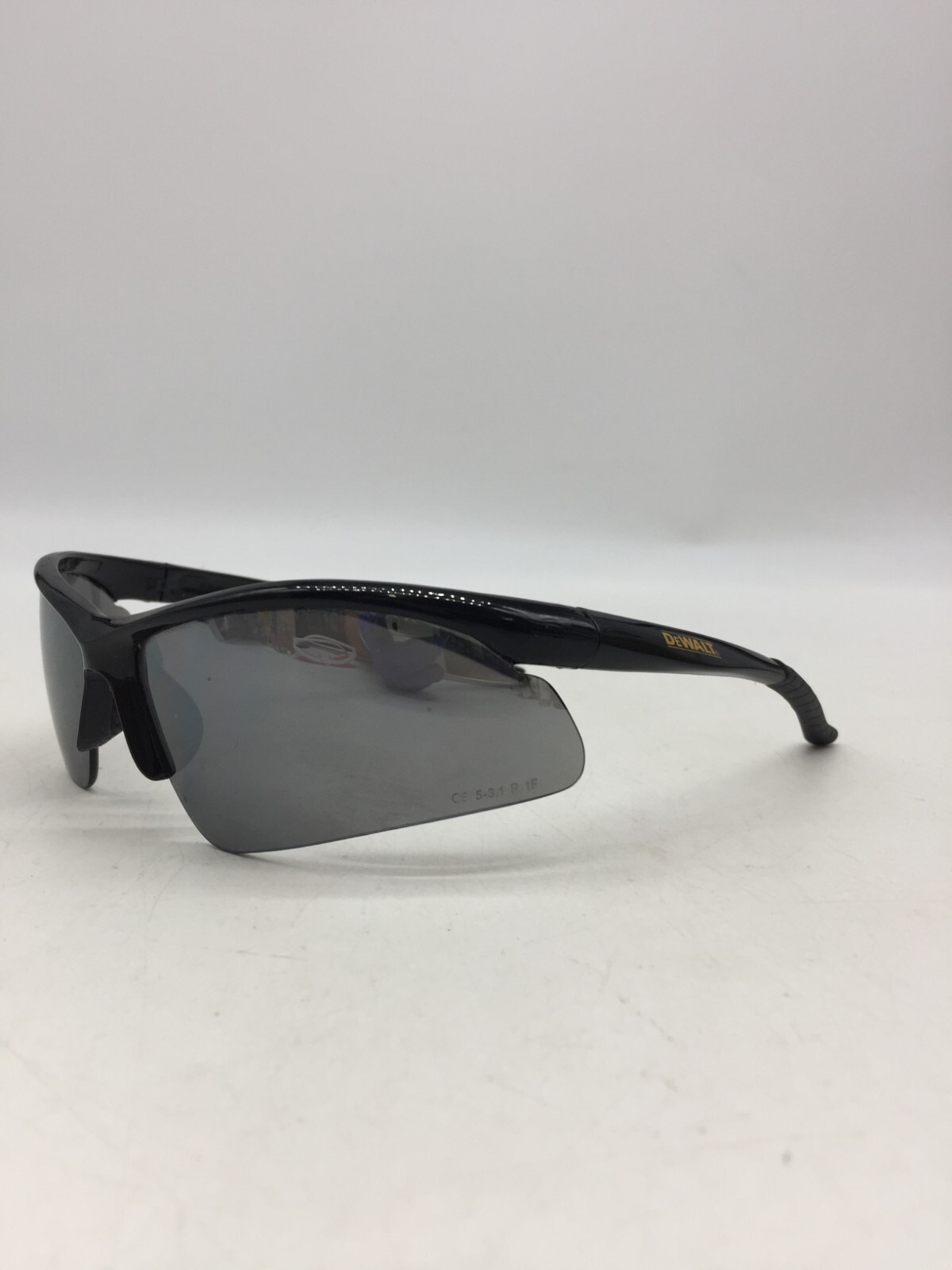 Lot of 2 Black Safety Sunglasses Z87+ Smoke Lens: Nemesis and DeWalt