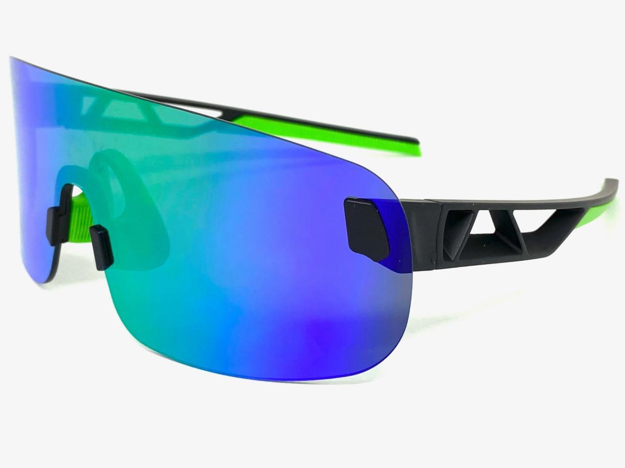 SPORTY WRAP AROUND Biker Cycling Shield SUNGLASSES Lightweight Flexible Frame C3