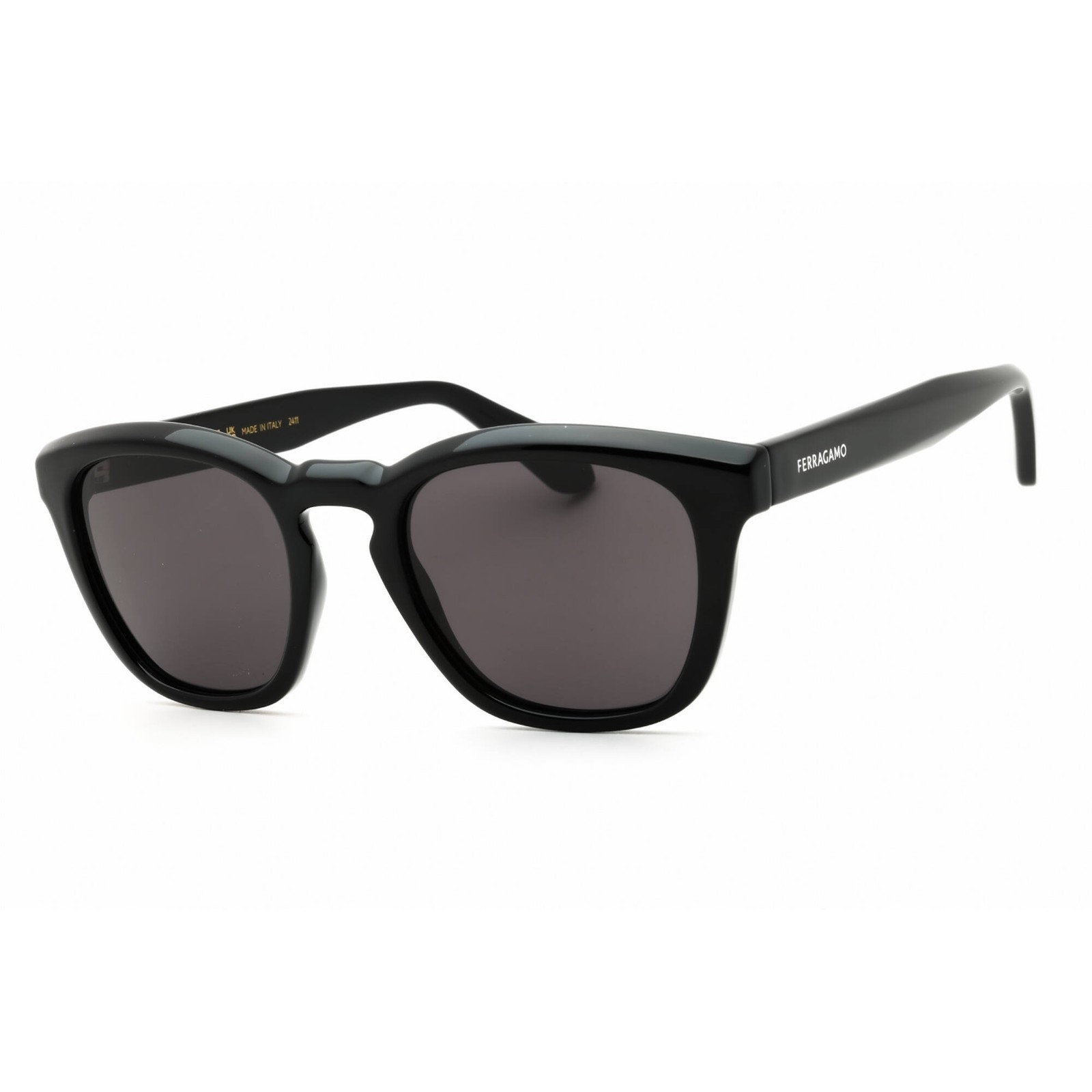 Salvatore Ferragamo Unisex Sunglasses Round Shape Full Rim Frame SF2040SE 001