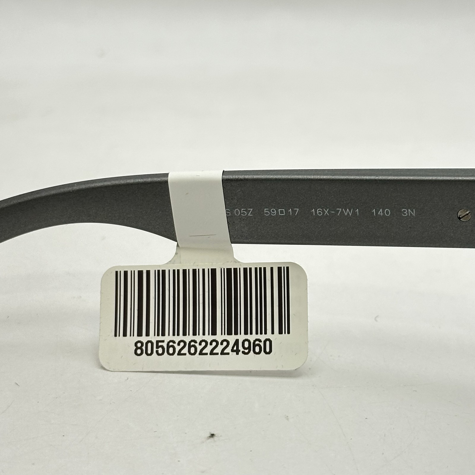 Prada Linea Rossa Mens Irregular Full Rim Mirror Sunglasses SPS05Z Gray/Silver