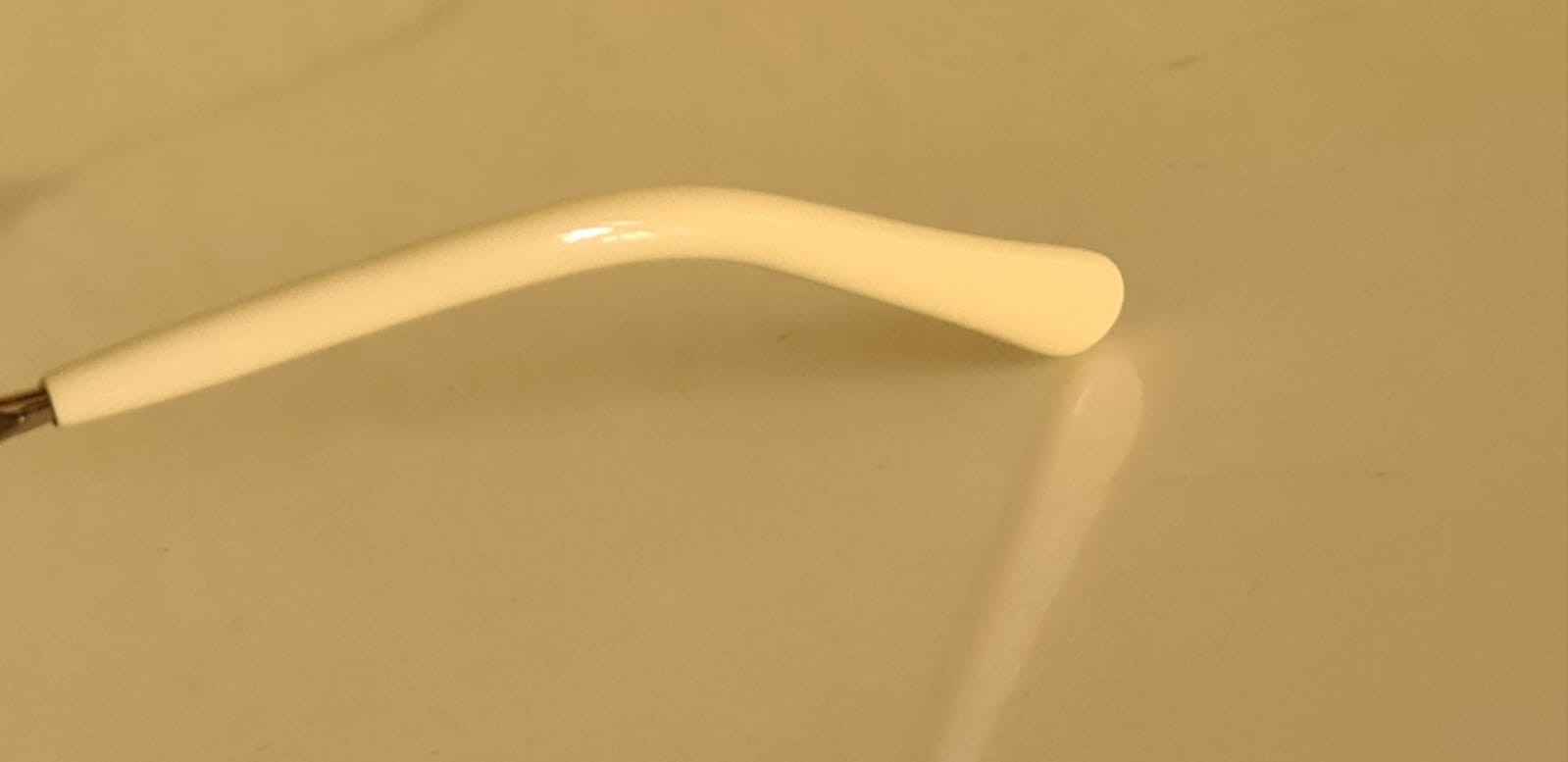 Vintage CARRERA Safari Sunglasses Ivory Oversized Frame Gradient Lenses 1980s