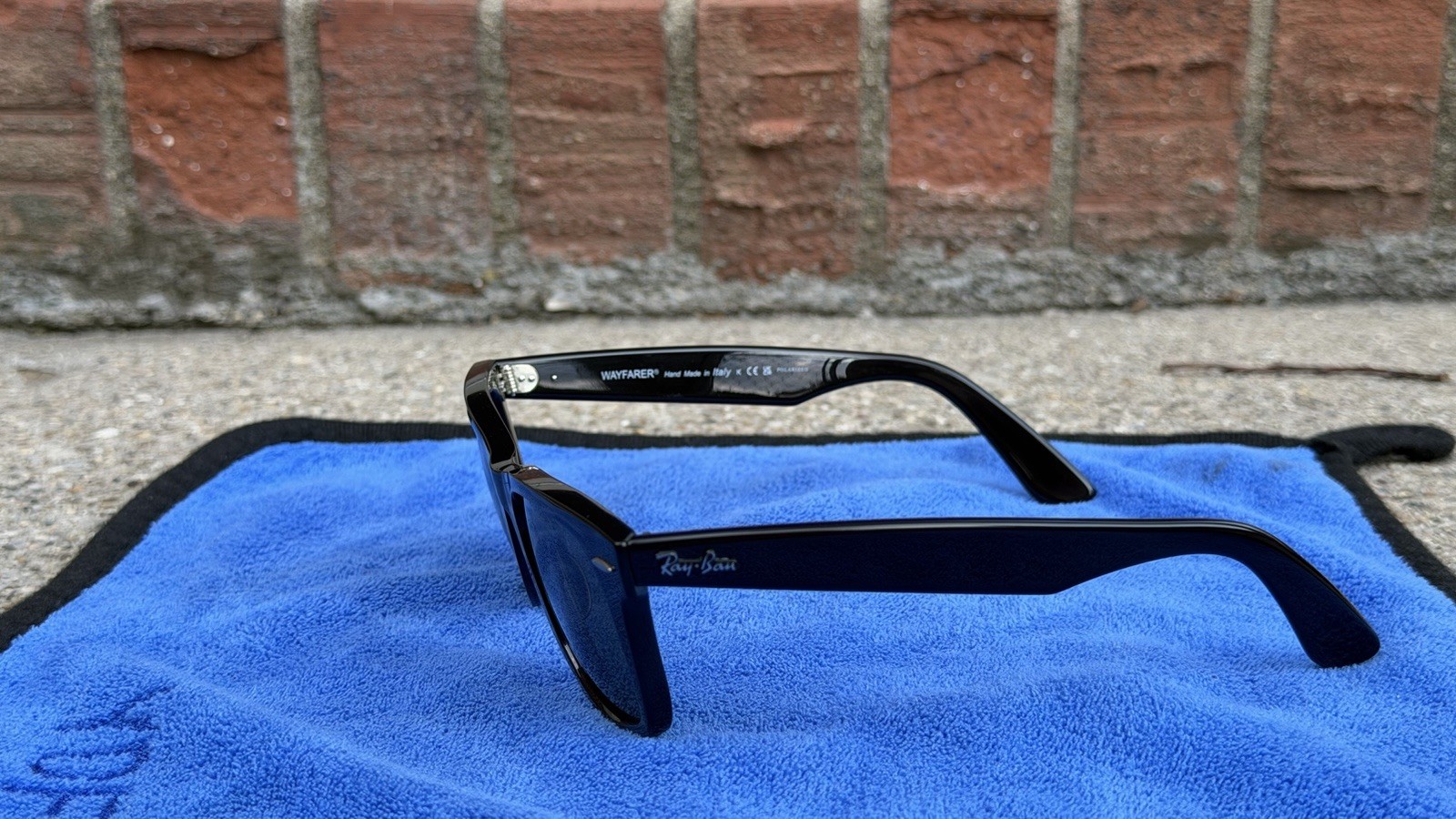 Ray-Ban Wayfarer RB2140 50mm Polarized Sunglasses