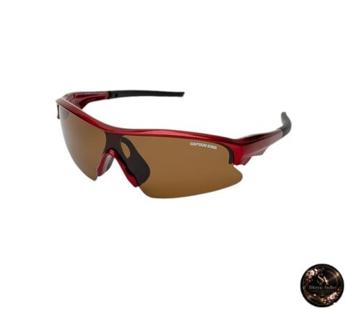 Captain Stag Men’s Polarized Sunglasses PC Plastic Brown CSP-S008-2