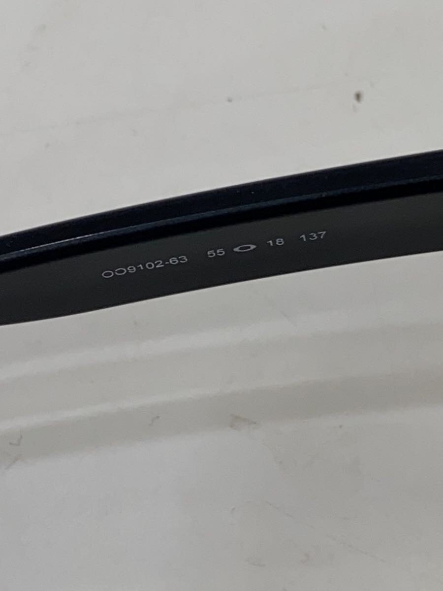 OAKLEY HOLBROOK OO9102 63 Sunglasses Plastic BLK SLV Men’s