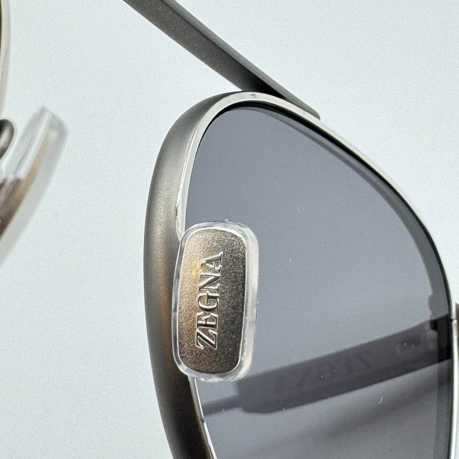 Ermenegildo Zegna Sunglasses EZ0290 09A Matte Gunmetal Frame Gray Lens 53-21-145