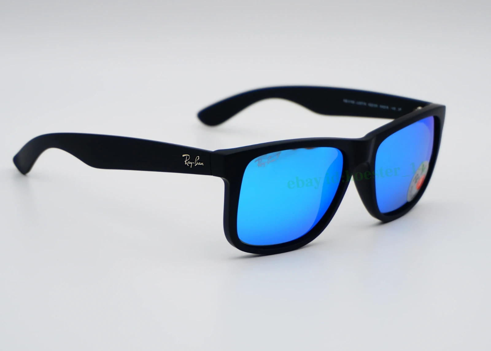 Ray-Ban RB4165 Justin Blue Mirror 622/55 54mm Polarized Men Sport Sunglasses