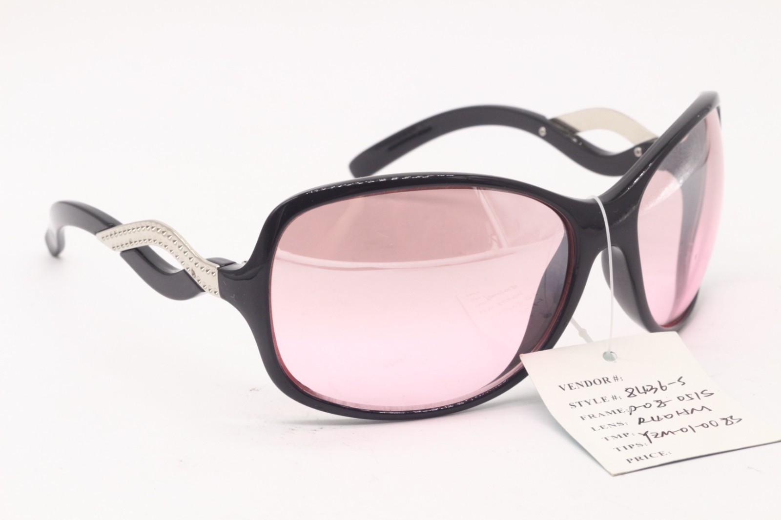 NEW XIAMEN YI ZHAO OPTICAL CO. 8436-5 BLACK GRADIENT AUTHENTIC SUNGLASSES –