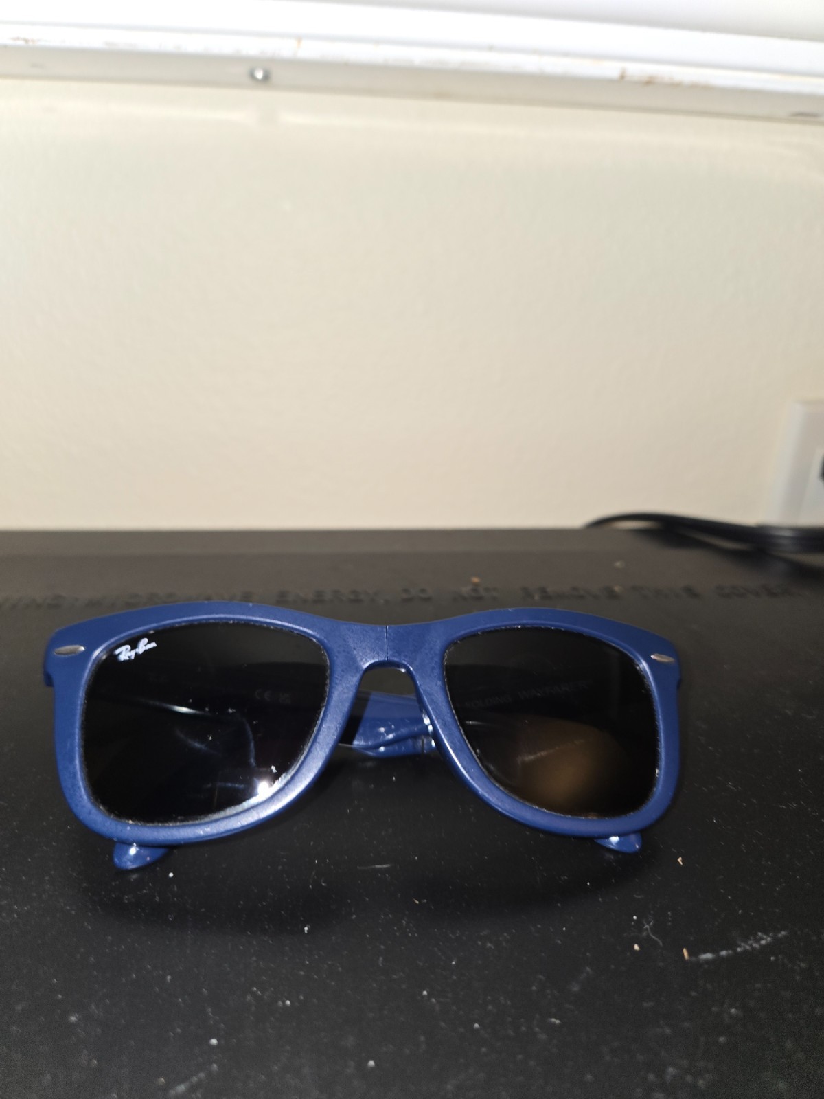 Ray-Ban Folding Wayfarer Foldable sunglasses 4105 6022 30 mens..Used】