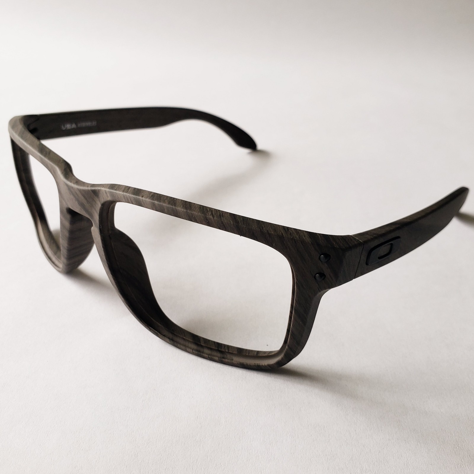 Oakley Holbrook XL Woodgrain Black Icons Replacement Frame Only Brown OO9417