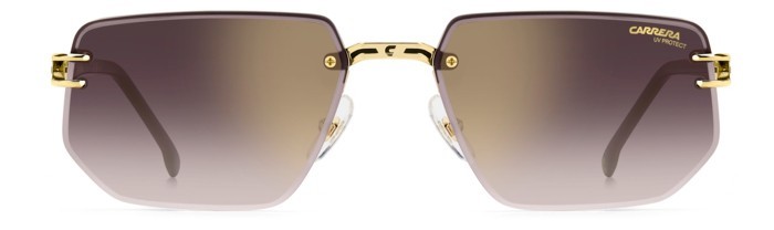 Sunglasses CARRERA 1070/S I46 (YK) Mtte Black Gold/Gold Mirror Burgundy Cal.60