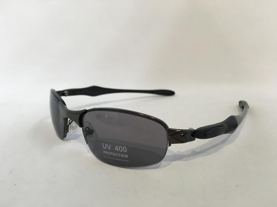 E1045 SEMI RIMLESS METAL SPORTS SUNGLASSES Wholesale 12 Pair