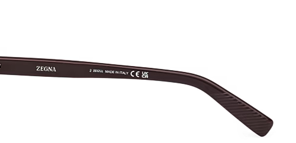 Ermenegildo Zegna EZ 0252 Sunglasses 48V Dark Brown/Blue lenses size 51 new