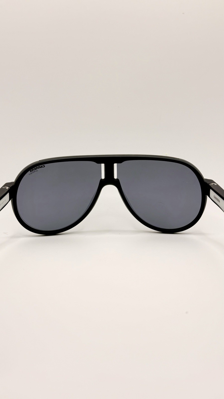 Carrera 1006/S Shield Sunglasses Matte Black Gray Lens 003/IR 99-01 145