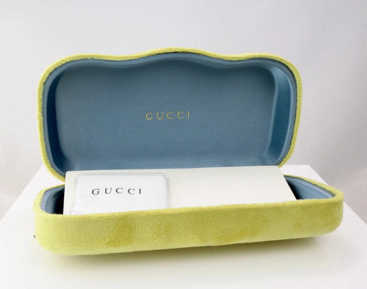 Gucci GG1676S 005 Unisex Square Sunglasses in Black with Grey Lens 100% UV