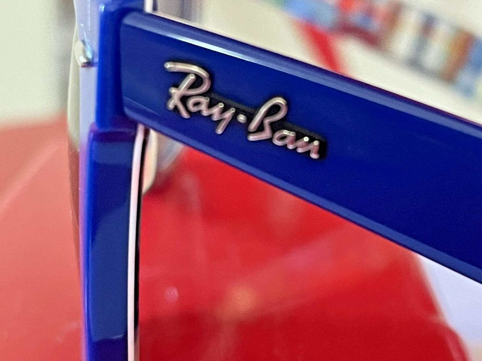 Rare Special Edition Ray-Ban Wayfarer RB2140 1134/71 50mm Sunglasses