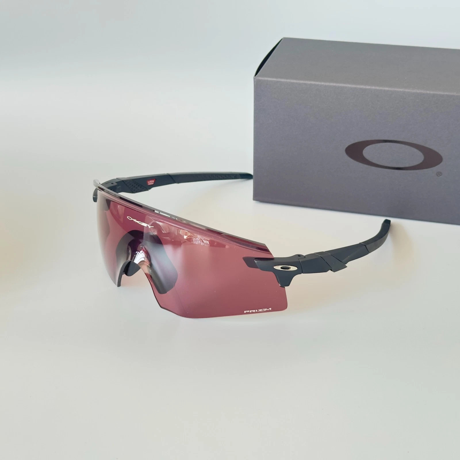 Oakley OO9471 Encoder Shield Sunglasses Matte Black Prizm Dark Golf w/caseIN BOX
