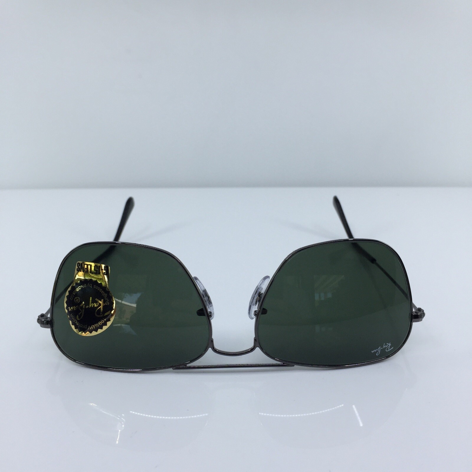 New Ray Ban Caravan Sunglasses RB 3136 Caravan C. 004 Gunmetal & G15 Lenses 55mm