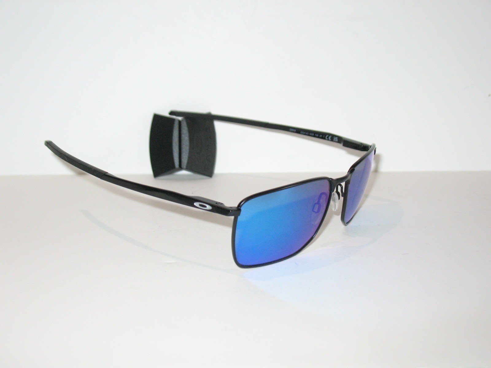 Oakley EJECTOR Satin Black/PRIZM SAPPHIRE POLARIZED Lenses Sunglasses 4142-16