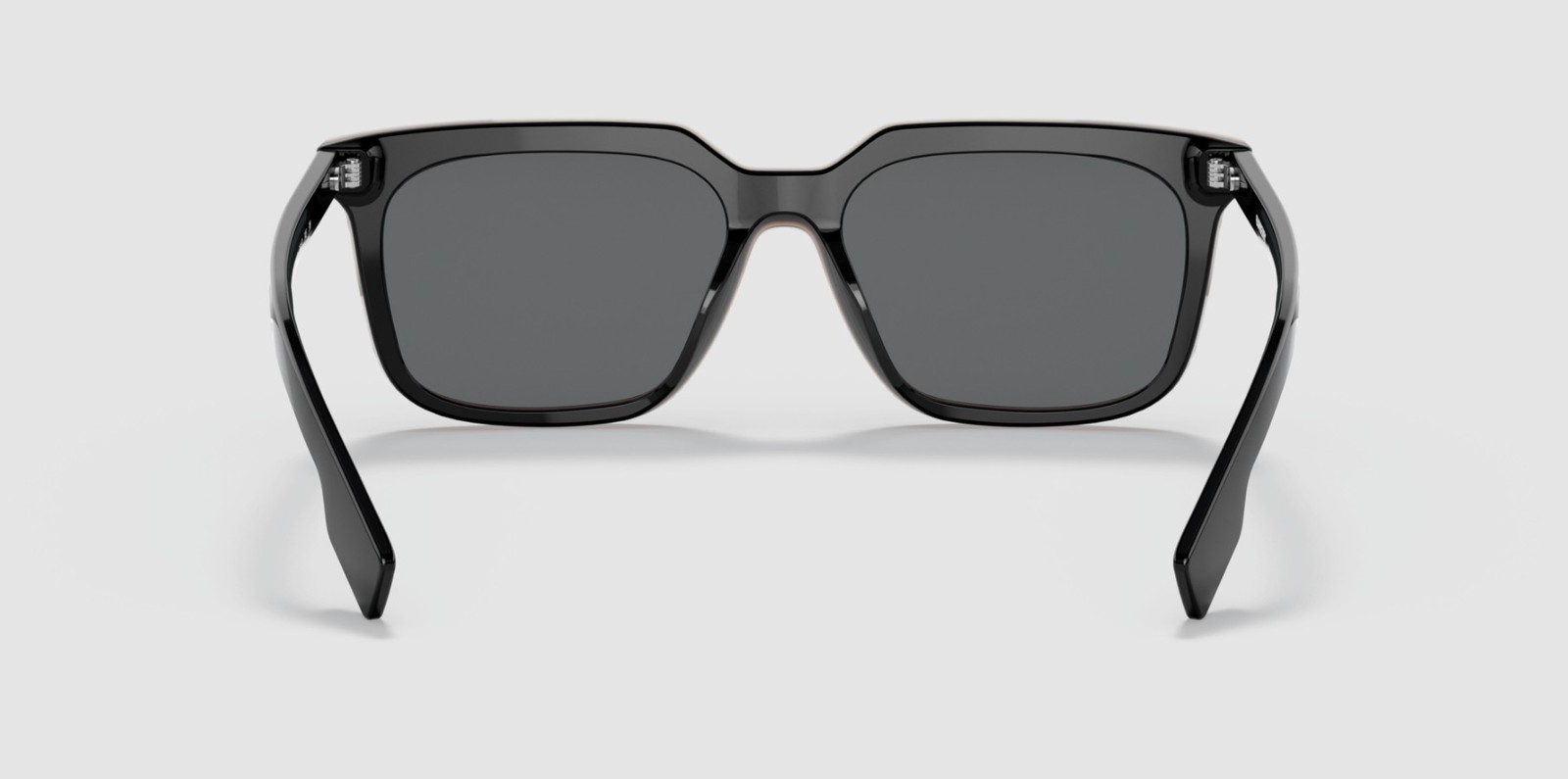 BURBERRY BE4337F 379887 Carnaby Black Dark Grey 56 mm Men’s Sunglasses