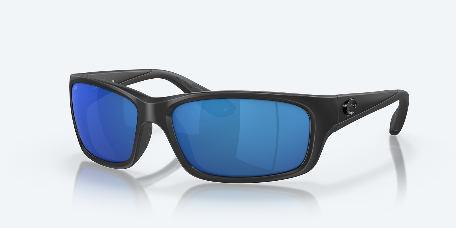 Costa Del Mar Jose Blackout/Blue Mirror 580P Polarized 62 mm Sunglasses