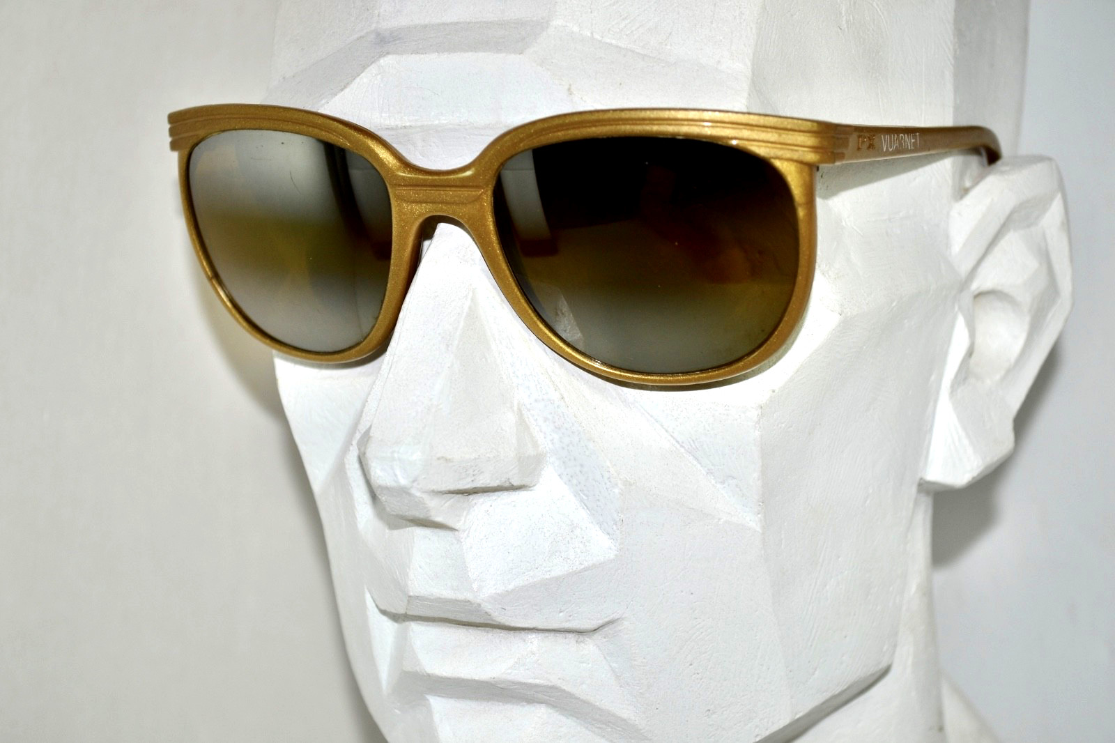 VTG 002 Vuarnet PX Nylon Skilynx Olympic Gold Amber/Bi-Gradient Mens Sunglasses
