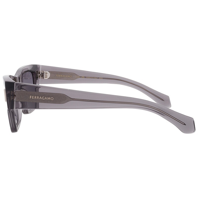 NEW Salvatore Ferragamo SF2011S 020 Crystal Grey Sunglasses with Grey Lenses