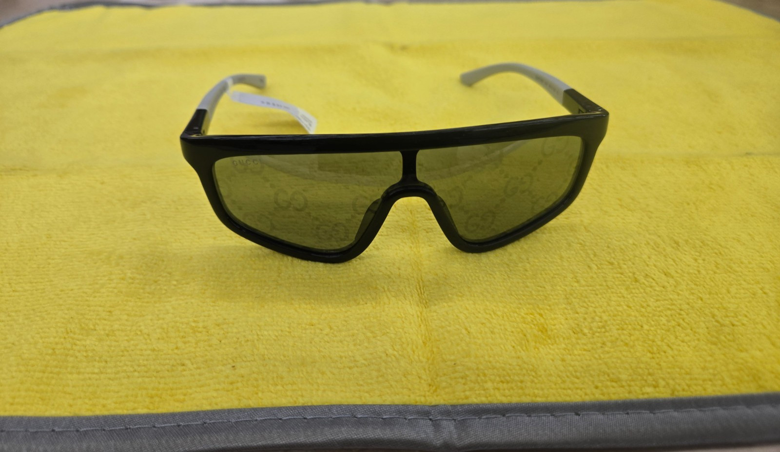 GUCCI GG1736S 003 Black/Grey/Smoke with GG Pattern