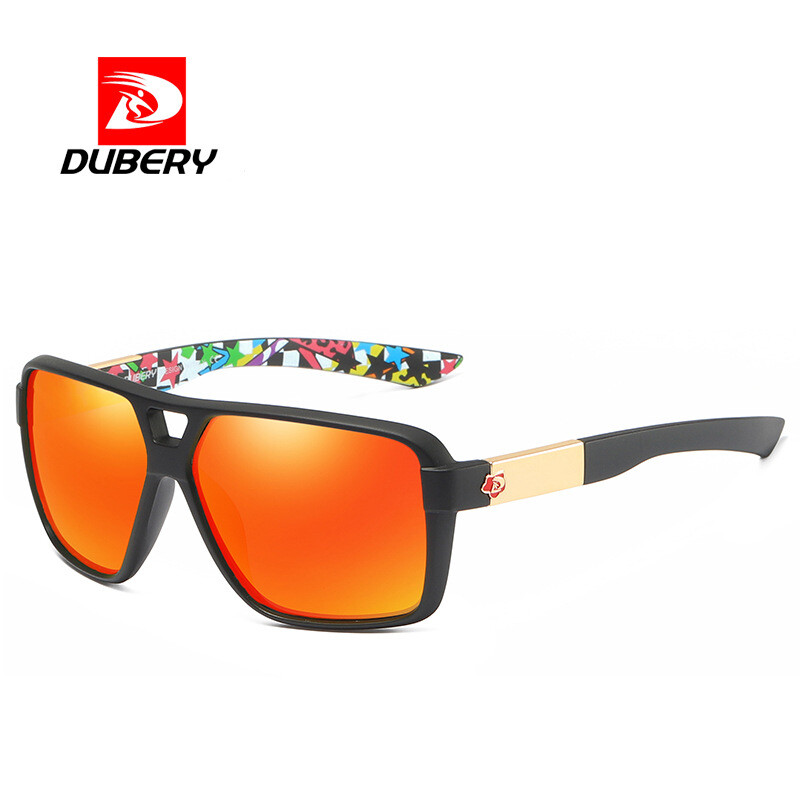 DUBERY Mens Polarized Sunglasses Outdoor Sports Driving Fishing Shades Glasses