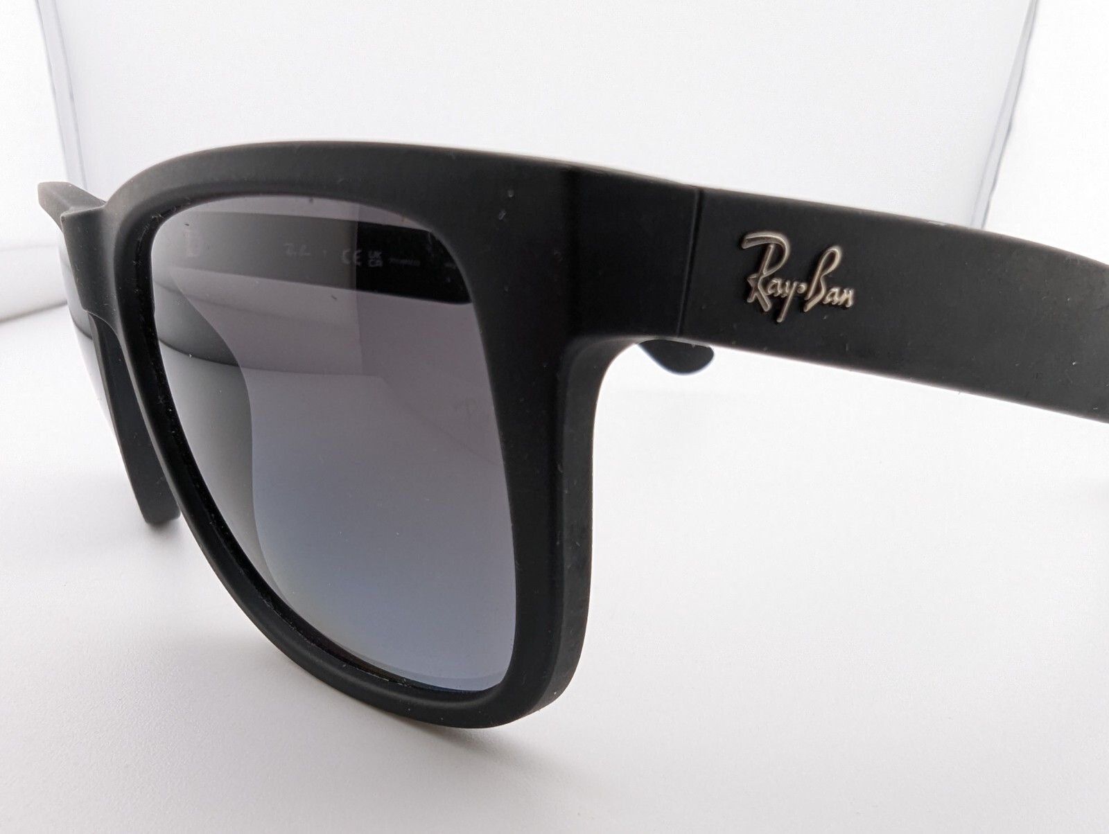 Ray-Ban Sunglasses, Polarized Lenses, RB 4165 622/T3 3P Justin, 54-16-145, Black
