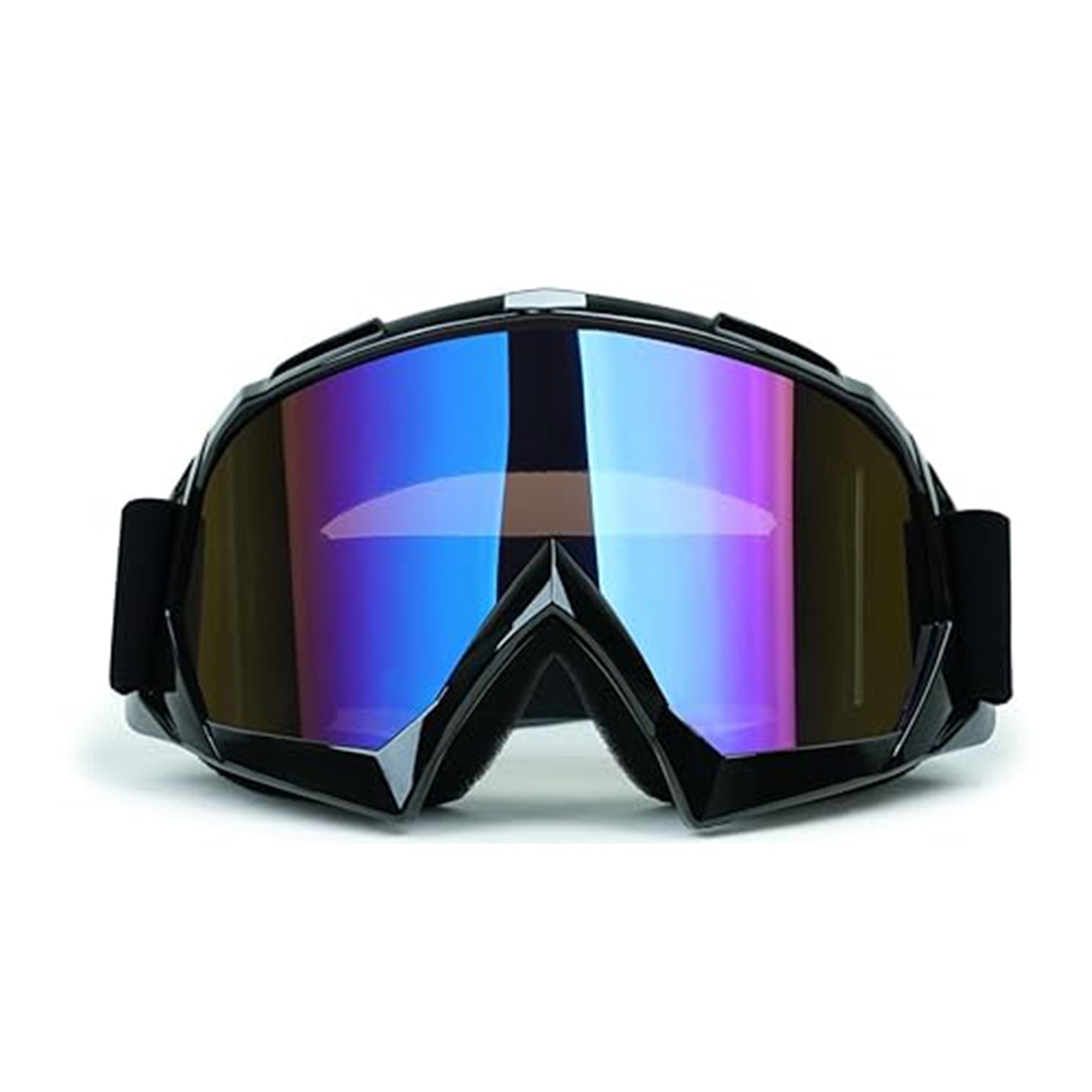 Motorcycle OTG Goggles Fit Over Glasses Padded Windproof Riding Adjustable Strap