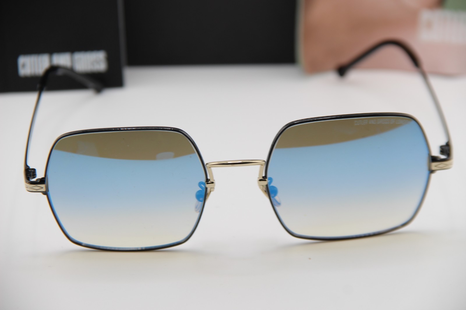 NEW CUTLER AND GROSS M:1300 C:05 BLACK GRADIENT AUTHENTIC FRAME SUNGLASSES 56-20