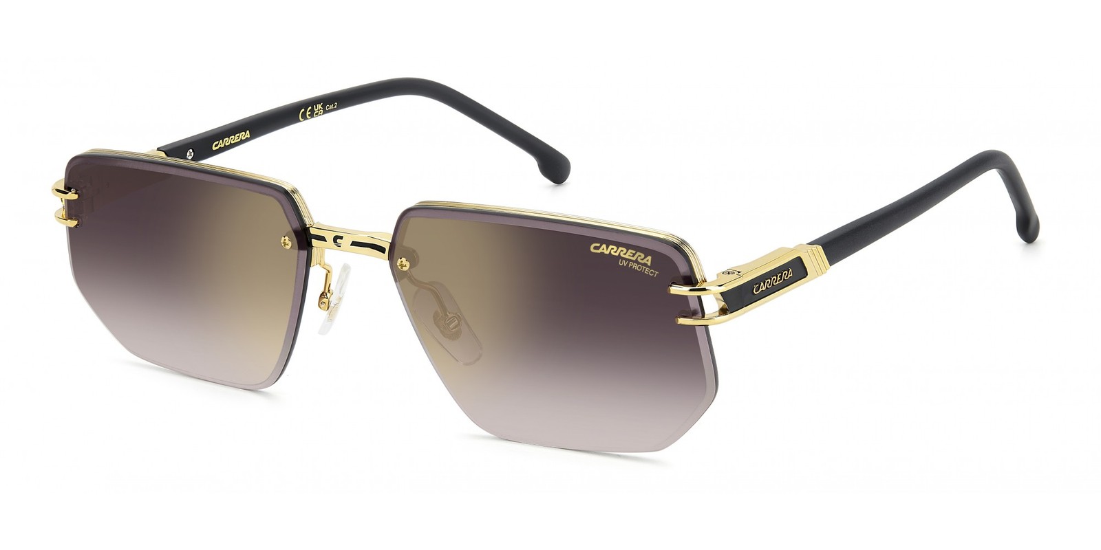 Carrera 1070/S Matte Black Gold Sunglasses 60/17/145 Men