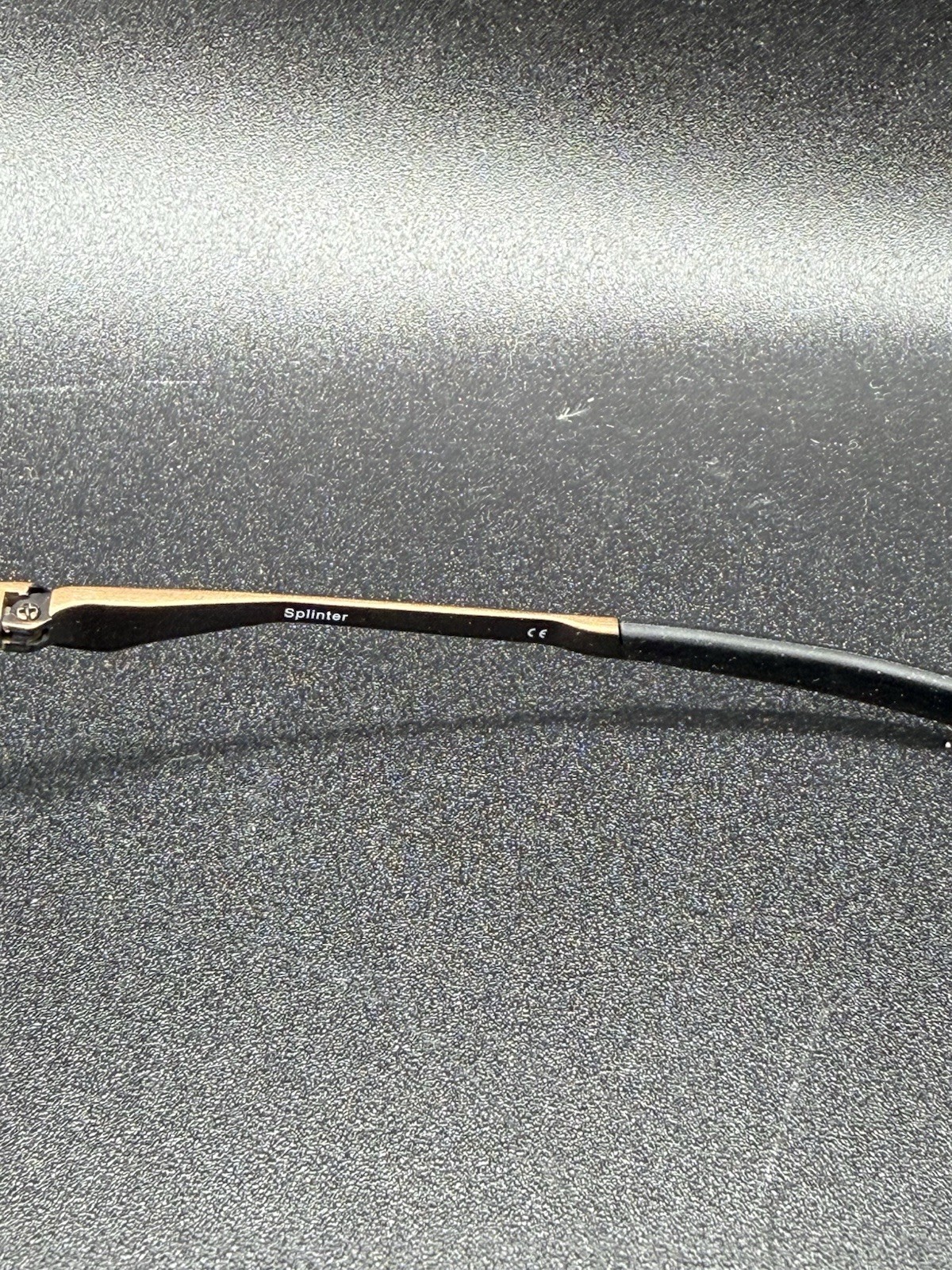 Oakley Splinter Toast/Matte Black/Tungsten Irid 05-466 Spring Hinge New