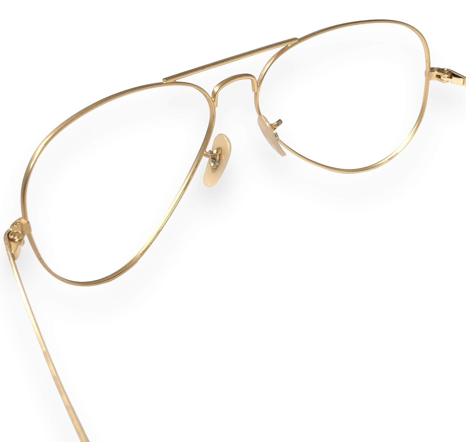 Ray Ban RB3689 9064/AF Aviator Metal II Sunglasses Golden Frame Only 58-14