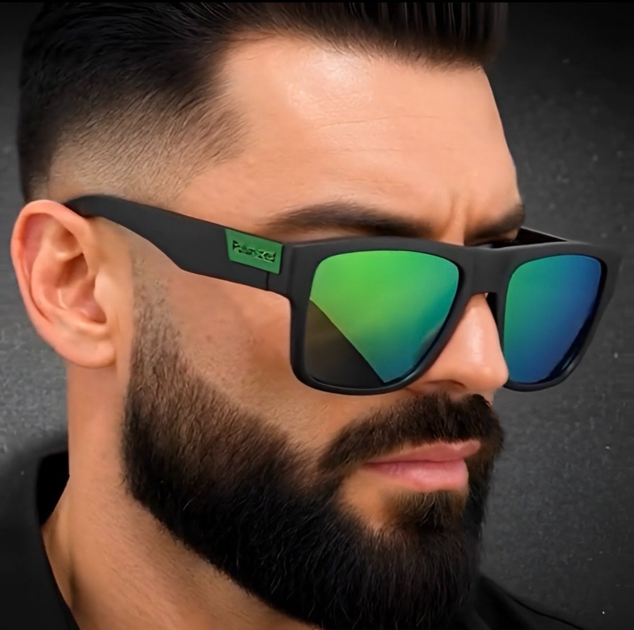 Square Sunglasses Polarized for Men Women Outdoor Sports Driving Glasses Fishing