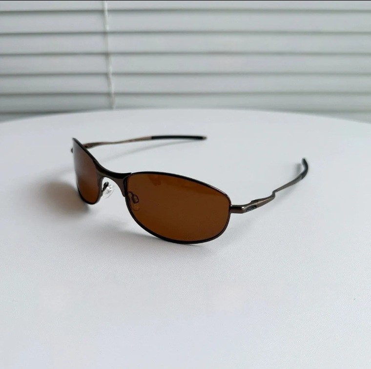Sports Outdoor Cycling Metal Frames Polarized Sunglasses Oval Glasses Unisex
