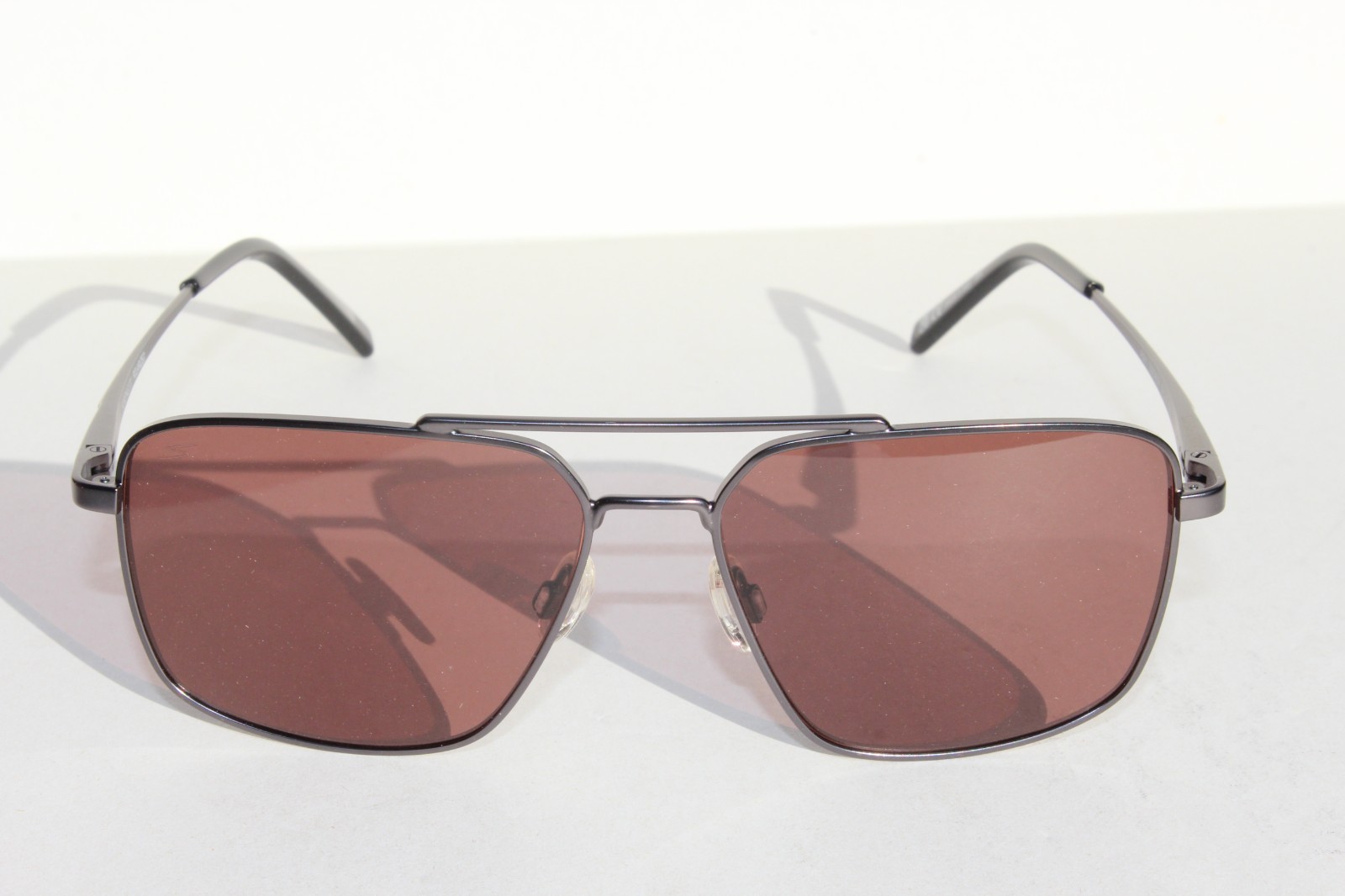 SERENGETI Aitkin POLARIZED Sunglasses Matte Gunmetal/Saturn Sedona SS554004 NEW