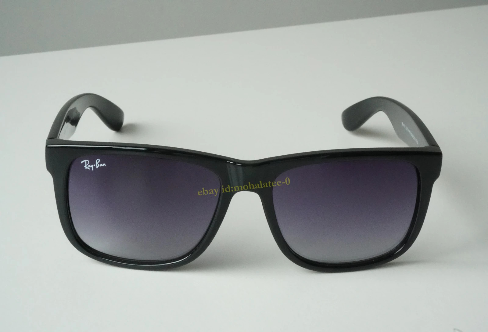 Ray-Ban RB4165 601-8G Grey Gradient Lens Matte Black Frame Unisex Sunglasses 54